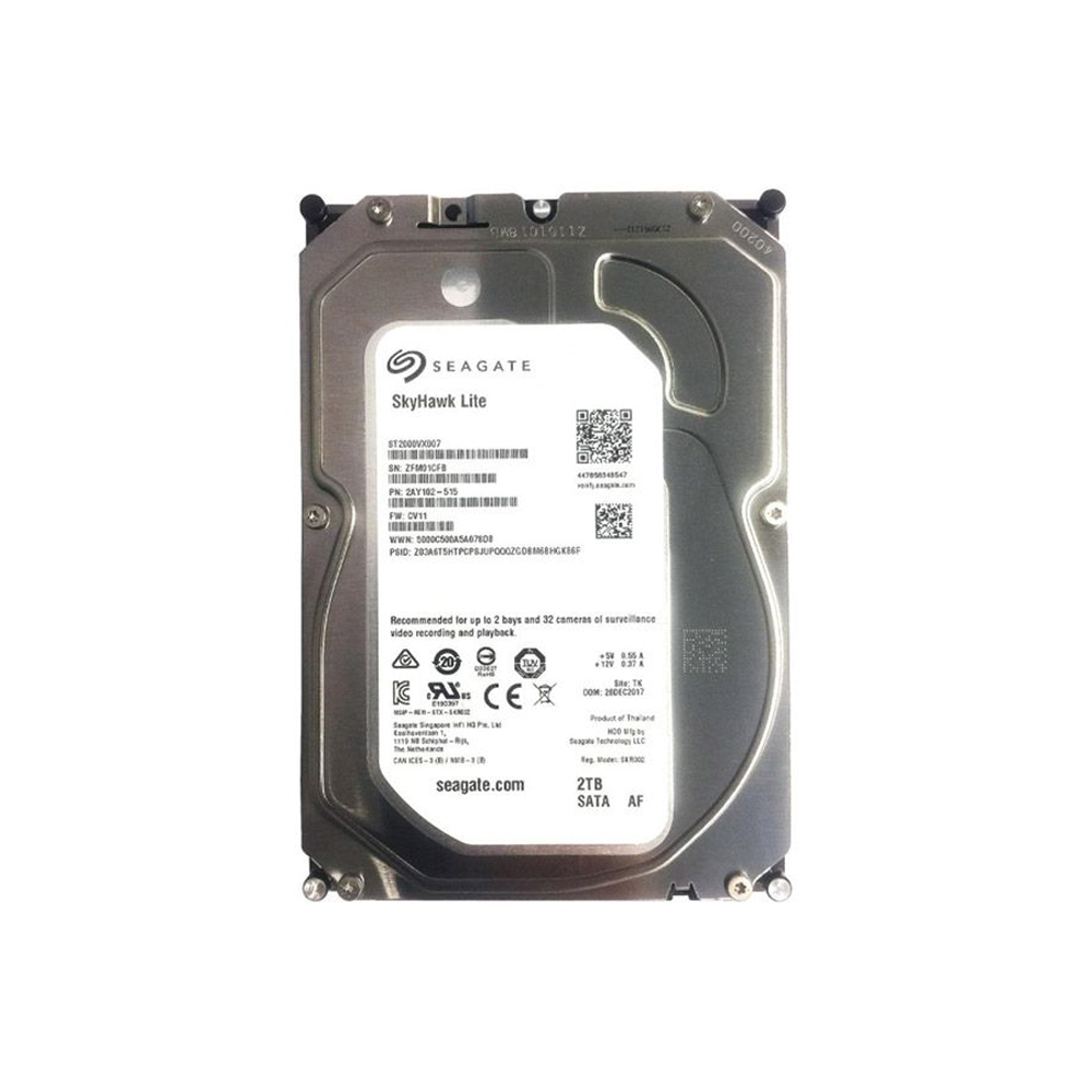Seagate SkyHawk Lite ST2000VX007 2TB 3.5” 5400RPM Internal Surveillance ...